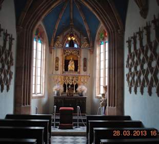 Kapelle, gleich beim Eingang