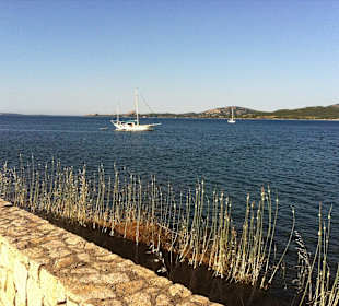 Vor Anker in Sardinien