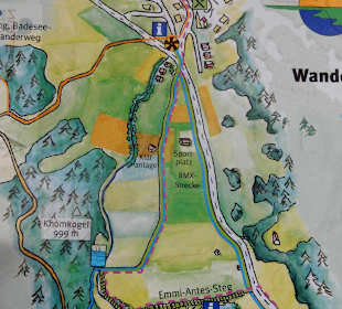 Twichweg-grüne Markierung