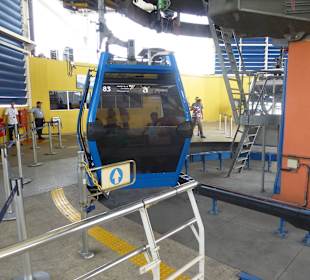 Gondeln der Seilbahn