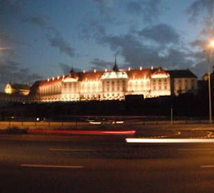 Zamek Królewski nocą