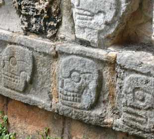 Die Ruinen von Chichen Itza