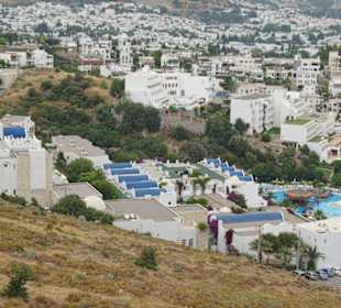 Bodrum vom Berg aus gesehen