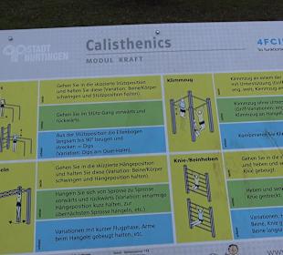 Calisthenics Anlage Nürtingen