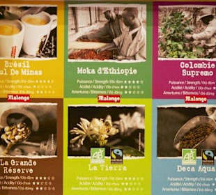 6 Verschiedene Kaffesorten