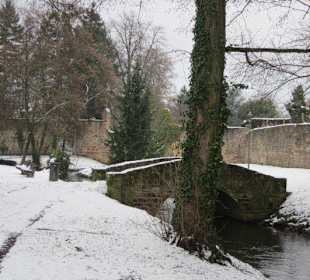 Altstadt Wissembourg im Winter