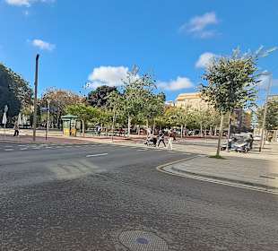 Fussgängerzone La Marina Ibiza Stadt / Eivissa in 
