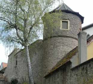 Entlang der Stadtbefestigung von Dettelbach