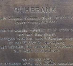 Denkmal Ruhebank