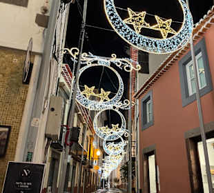 Weihnachten in der Altstadt von Funchal