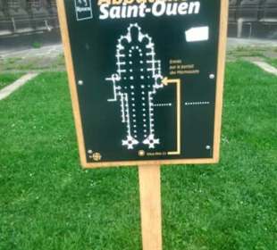 Darstellung des Kirchenschiffs.