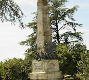 Kunstwerk in Bereich der Altstadt