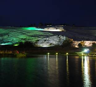 Pamukkale by night