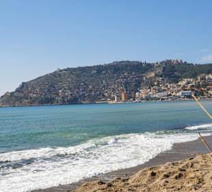 Burg Alanya - Blick von der Promenade aus