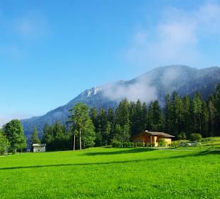 Herrliche Landschaft vor Ort