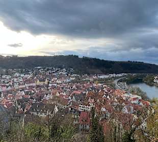 Ausblick Burg Wertheim