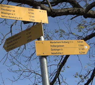 Wandertour "Rund um den Rossberg" Öschingen