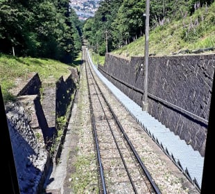 Fahrt mit der Königstuhlbahn