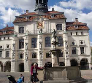 Rathaus von Lüneburg. 