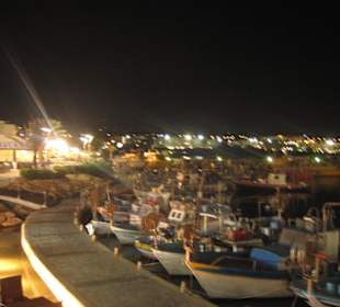 Blick vom Restaurant am Hafen