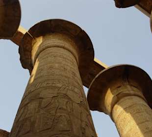 Karnak Tempel Säulenhalle