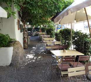 Gastgarten vor dem Batzenhäusl