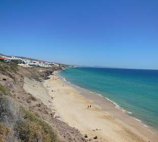 Toller Strand vor dem Hotel