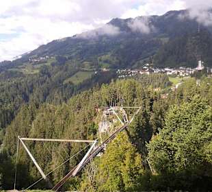 Benni Raich Brücke Sicht nach Arzl