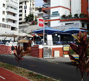 Blick auf das Restaurant