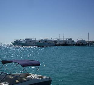 Kleine Marina nahe Club Paradisio Hotel El Gouna