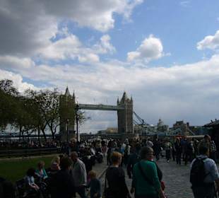 Pohled od Tower of London