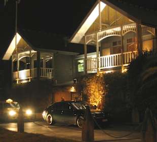 Das Restaurant am Abend