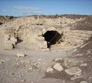 Überreste des Hauses