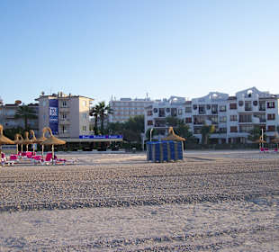 Blick Richtung Strandpromenade