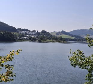 Blick auf Ferienhaussiedlung von Heringhausen 