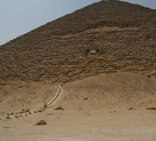 Der Weg zum oberen Eingang