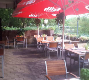 Blick auf die Terrasse 