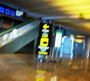 Rolltreppen Info-Bereiche