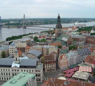 Riga von oben