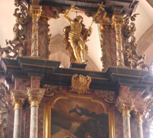 In der Severikirche in Erfurt