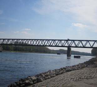 Promenade am Rhein in Germersheim