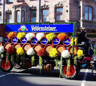 Kaiser Bräu Veldensteiner Pferdegespann