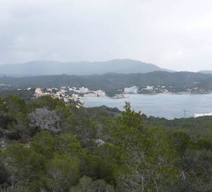 Wanderung zum Cap Andritxol: Blick auf Paguera