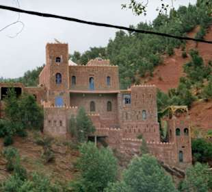 in den bergen nahe marrakesch