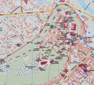 Stadtplan von Schäßburg