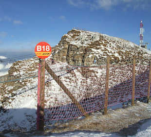 Blick auf einen Teil der Stubnerkogelhängebrücke