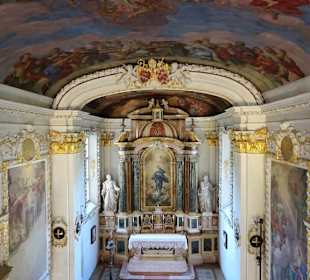 Blick in die Hofkirche