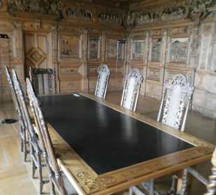 Das Jagdintarsienzimmer in der Veste Coburg