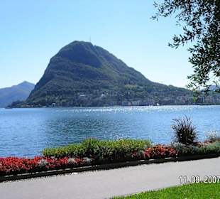Blick auf den Luganer See