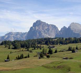 Blick über die Seiser Alm